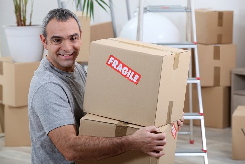 Removal team planning a house move in Bromley