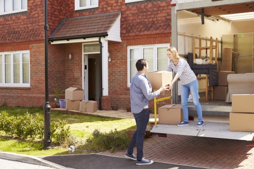 Local removal team supporting a Bromley home move