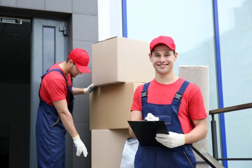 Man with van service helping with a local Bromley home move