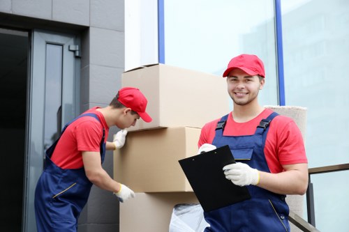 Removal van ready for local moving jobs in Bromley