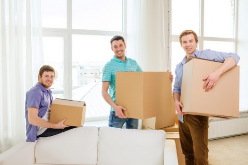 Commercial office relocation service in Bromley with careful loading and transport