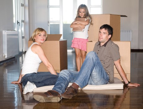 Commercial removal van supporting an office relocation in Bromley